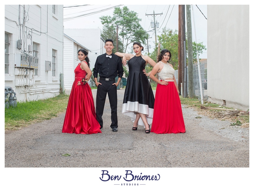 Corina and Friends – Prom Photo Session – McAllen, Texas